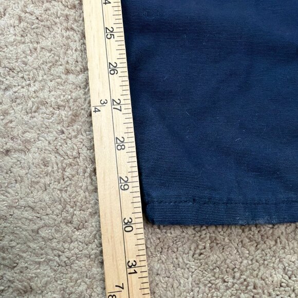 Carhartt FR Pants Mens 50x30 Navy Blue Canvas Fire Resistant Workwear FRB159 NWT - Picture 7 of 12